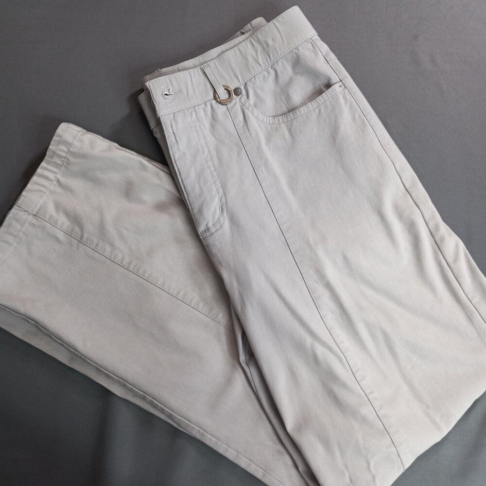 Simon Chang Women's Size 4 Straight Leg 5-Pocket Stretch Pants - Picture 11 of 14